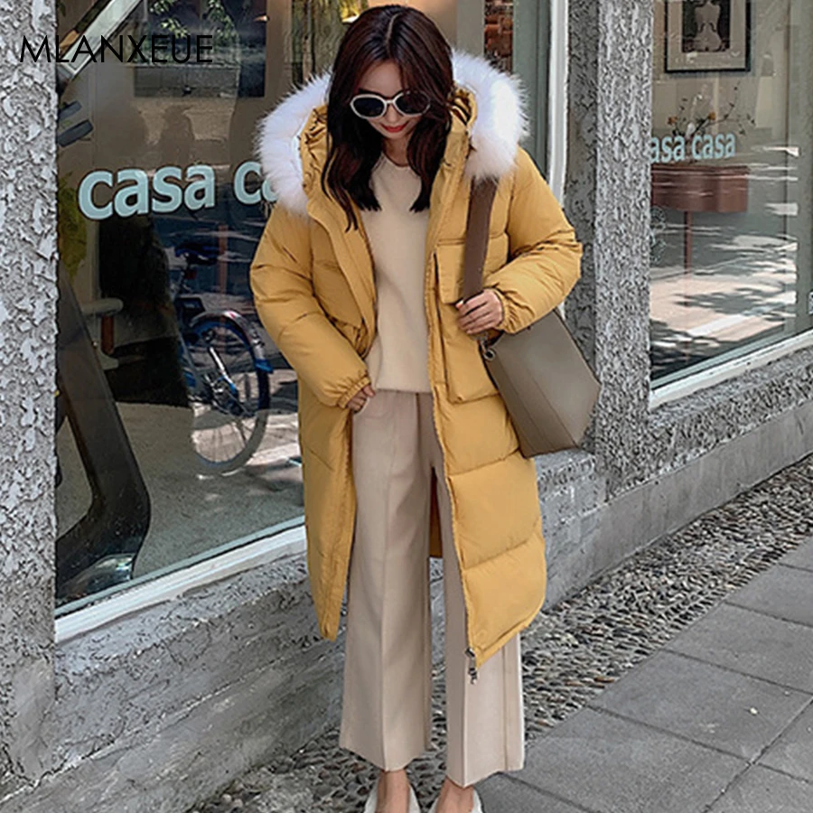 Casual Long Hooded Down Jacket Women Winter Parka Coats Solid Zipper Plus Size Female Jackets Harajuku Thicken Warm Coat Outwear
Casual Long Hooded Down Jacket Women Winter Parka Coats Solid Zipper Plus Size Female Jackets Harajuku Thicken Warm Coat Outwear
