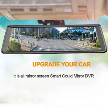 Vehemo Dual Lens Rearview Camera Automobile Data Recorder Touch Screen Car Rearview Monitor Durable Rearview Mirror Digital
Vehemo Dual Lens Rearview Camera Automobile Data Recorder Touch Screen Car Rearview Monitor Durable Rearview Mirror Digital