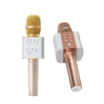 Wireless Karaoke Microphone Portable Handheld Bluetooth 4.2 Microphone Speaker Record Function KTV Player for iOS/Android
Wireless Karaoke Microphone Portable Handheld Bluetooth 4.2 Microphone Speaker Record Function KTV Player for iOS/Android
