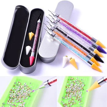 High Quality Pick Up Pen Metal Case Set Flatback Rhinestones Picking Up Tools DIY Beads Studs Picker Clothes Diamond Picker A13
High Quality Pick Up Pen Metal Case Set Flatback Rhinestones Picking Up Tools DIY Beads Studs Picker Clothes Diamond Picker A13
