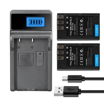 EN EL9 EN-EL9a Camera Battery Batterie 1300mAh For Nikon D40 D60 D40X D5000 D300 L15 ENEL9A EN EL9 Charger 8.4V
EN EL9 EN-EL9a Camera Battery Batterie 1300mAh For Nikon D40 D60 D40X D5000 D300 L15 ENEL9A EN EL9 Charger 8.4V