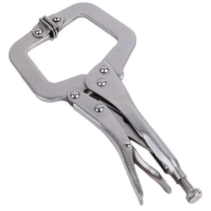Mini Welding C Clamps Mole Vice Grip Locking Pliers Sheet Metal Plier Rat pliers for forging for household emergency maintenance
Mini Welding C Clamps Mole Vice Grip Locking Pliers Sheet Metal Plier Rat pliers for forging for household emergency maintenance