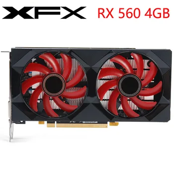 XFX Video Card RX 560 4GB 128Bit GDDR5 RX 560D Graphics Cards for AMD RX 500 series VGA Cards RX560 470 570 460 580 480 Used
XFX Video Card RX 560 4GB 128Bit GDDR5 RX 560D Graphics Cards for AMD RX 500 series VGA Cards RX560 470 570 460 580 480 Used