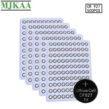 MJKAA 500PCS CR927 Batteries 927 DL927 BR927 CR927-1W ECR927 5011LC KCR927 LM927 Li-ion Button Coin Cells Battery for Watch
MJKAA 500PCS CR927 Batteries 927 DL927 BR927 CR927-1W ECR927 5011LC KCR927 LM927 Li-ion Button Coin Cells Battery for Watch