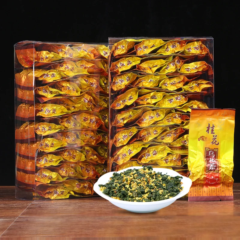 Oolong tea, osmanthus and osmanthus Oolong tea, Taiwan original special aroma Alpine frozen top oolong tea 250g
Oolong tea, osmanthus and osmanthus Oolong tea, Taiwan original special aroma Alpine frozen top oolong tea 250g