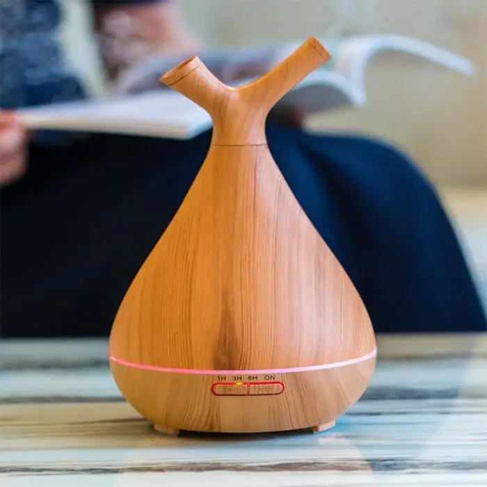 Air Humidifier Wood Grain Aromatherapy Machine Creative Mute Large Capacity Double Spray Mouth Mini Humidifier 400ml
Air Humidifier Wood Grain Aromatherapy Machine Creative Mute Large Capacity Double Spray Mouth Mini Humidifier 400ml