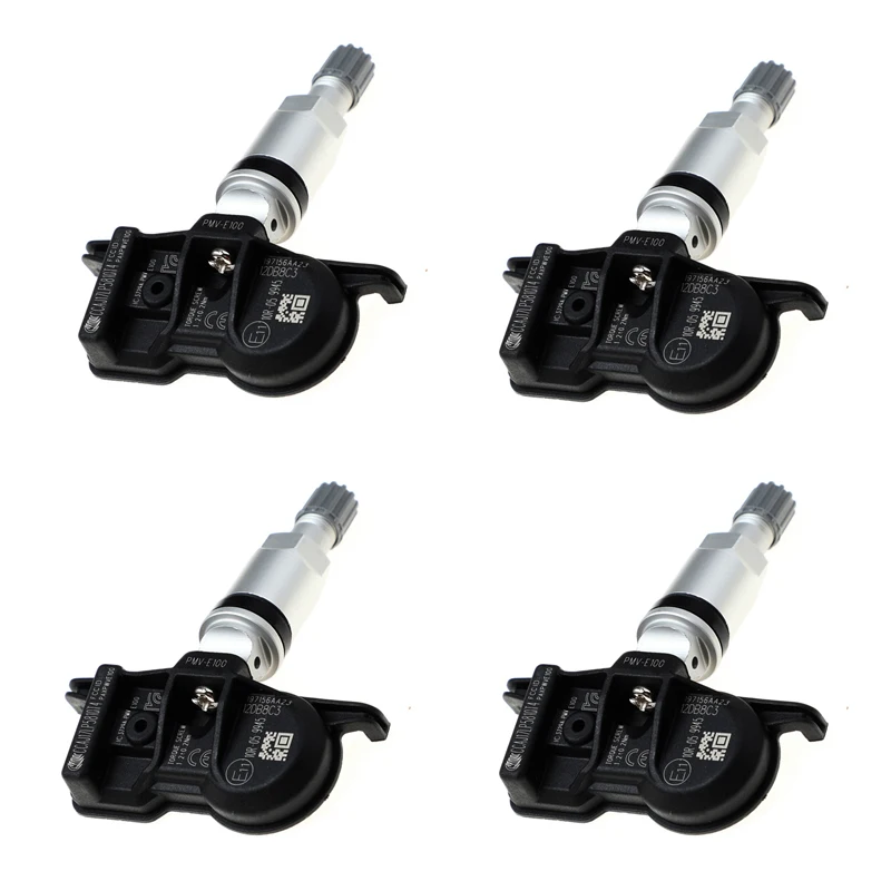 4PCS TPMS Sensor 42607-02050 PMV-E100 Tire Pressure Monitoring System Sensor For Toyota AVALON CAMRY 4RUNNER COROLLA 433MHz
4PCS TPMS Sensor 42607-02050 PMV-E100 Tire Pressure Monitoring System Sensor For Toyota AVALON CAMRY 4RUNNER COROLLA 433MHz
