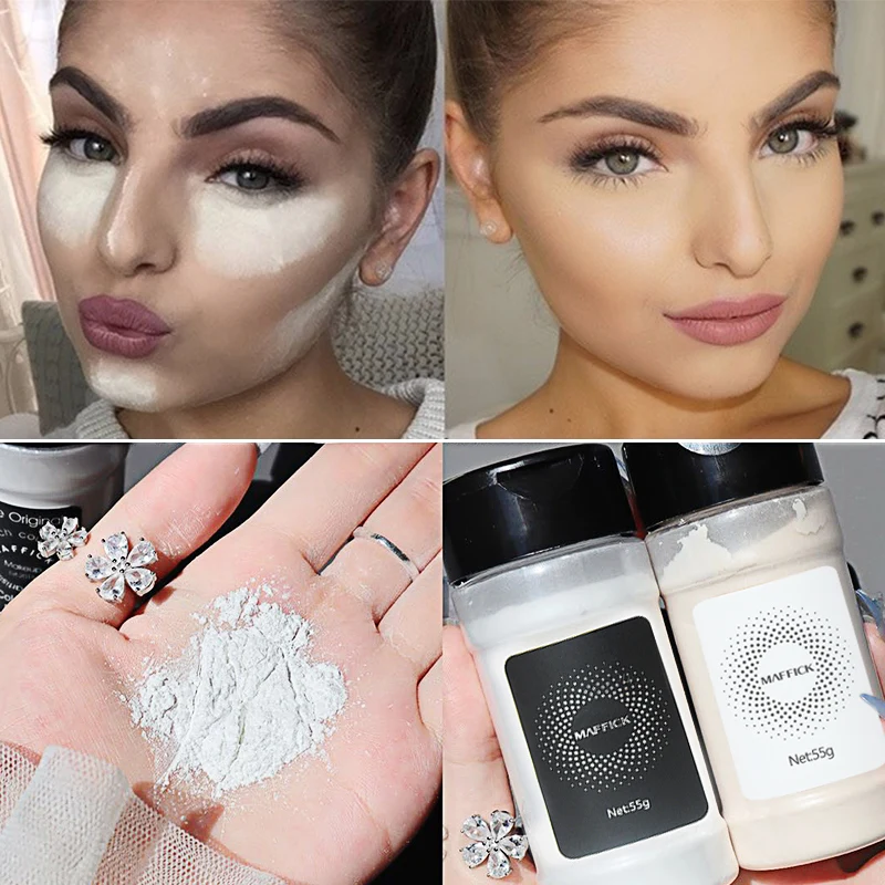MAFFICK Natural Face Makeup Smooth Long Lasting Loose Powder Oil Control Waterproof Mineral Fixed Make Up Setting Powder TSLM2 
MAFFICK Natural Face Makeup Smooth Long Lasting Loose Powder Oil Control Waterproof Mineral Fixed Make Up Setting Powder TSLM2