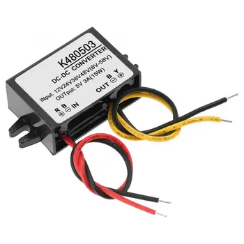 DC-DC 12V/24V/36V/48V to 5V 3A Buck Converter Step Down Power Supply Module frequency converter
DC-DC 12V/24V/36V/48V to 5V 3A Buck Converter Step Down Power Supply Module frequency converter