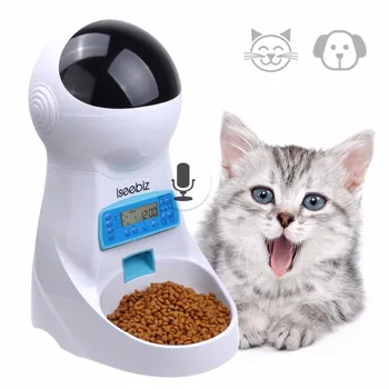 Iseebiz 3L Automatic Pet Feeder With Voice Record Pets food Bowl For Medium Small Dog Cat LCD Screen Dispensers 4 times One Day
Iseebiz 3L Automatic Pet Feeder With Voice Record Pets food Bowl For Medium Small Dog Cat LCD Screen Dispensers 4 times One Day