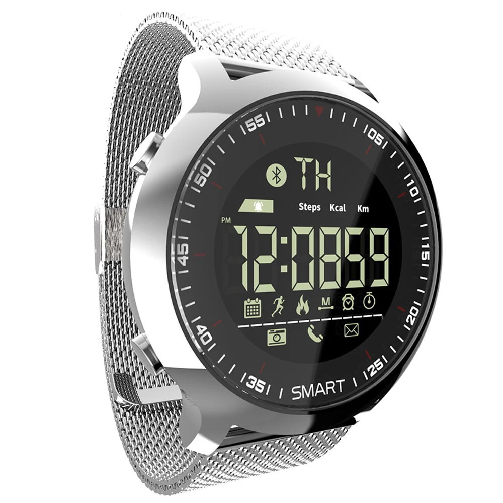 EX18 smart watch sports step phone information alarm reminder Bluetooth waterproof luminous dial long standby
EX18 smart watch sports step phone information alarm reminder Bluetooth waterproof luminous dial long standby