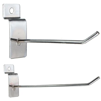 New-50 X Slatwall Single Hook Pin Shop Display Fitting Prong Hanger 100Mm & 150Mm
New-50 X Slatwall Single Hook Pin Shop Display Fitting Prong Hanger 100Mm & 150Mm