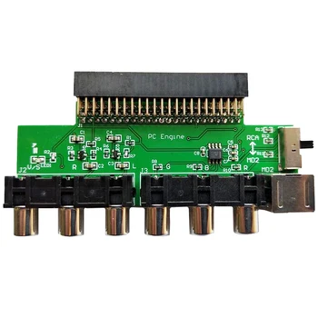 RGBS Card Video Booster RGBS Signal Output Audio Output for NEC PCE PC Engine Console for Grafx TV AC RGBS Converter
RGBS Card Video Booster RGBS Signal Output Audio Output for NEC PCE PC Engine Console for Grafx TV AC RGBS Converter