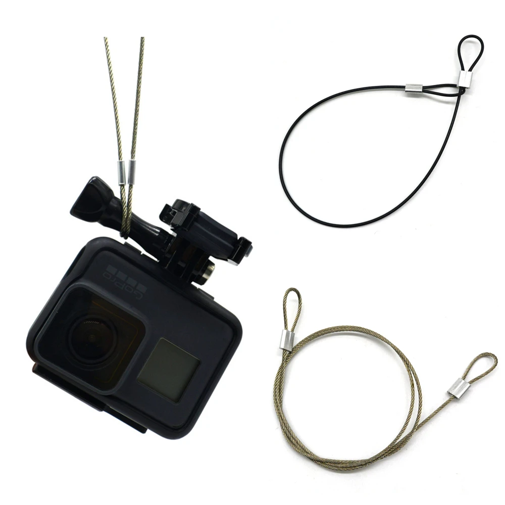 Protable Safety Strap Stainless Steel Lanyard Cord Wrist String Hand 30cm For GoPro fusion/hero 6 5/xiaomi yi Sport Camera
Protable Safety Strap Stainless Steel Lanyard Cord Wrist String Hand 30cm For GoPro fusion/hero 6 5/xiaomi yi Sport Camera