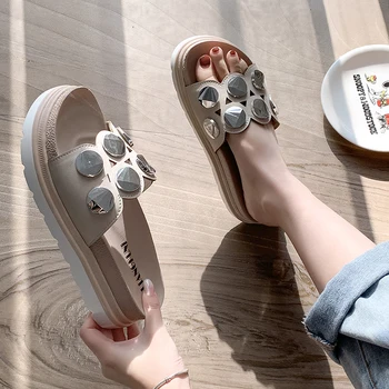 Sexy Peep Toe Beach Sandalen Comfortable Rubber Platform Shoes Woman Sandals Flip Flops Women Slippers Shoes Women Summer 2020
Sexy Peep Toe Beach Sandalen Comfortable Rubber Platform Shoes Woman Sandals Flip Flops Women Slippers Shoes Women Summer 2020