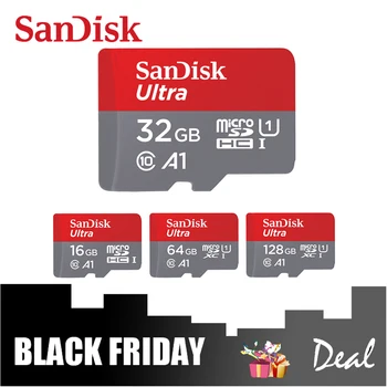Sandisk Micro SD Card A1 Memory Card Ultra C10 100MB/s 16GB 32GB 64GB 128GB UHS-1 TF Card Flash Drive for Smartphone
Sandisk Micro SD Card A1 Memory Card Ultra C10 100MB/s 16GB 32GB 64GB 128GB UHS-1 TF Card Flash Drive for Smartphone