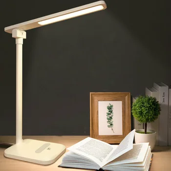 Eye Protect LED Table Lamp Read Desk Light Foldable Rotatable 3 Level Dimmable Brightness USB Rechargeable Touch Sensor Control 
Eye Protect LED Table Lamp Read Desk Light Foldable Rotatable 3 Level Dimmable Brightness USB Rechargeable Touch Sensor Control