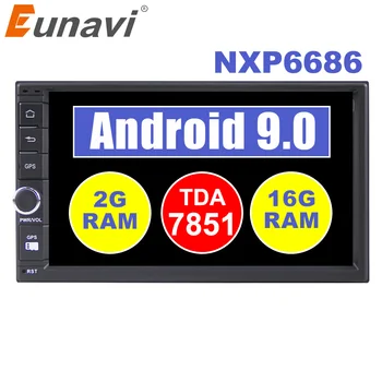 Eunavi 2 Din TDA7851 Android 9.0 Universal Car Radio GPS Navigation For Nissan 1024*600 HD Multimedia Player Video Stereo NO DVD 
Eunavi 2 Din TDA7851 Android 9.0 Universal Car Radio GPS Navigation For Nissan 1024*600 HD Multimedia Player Video Stereo NO DVD