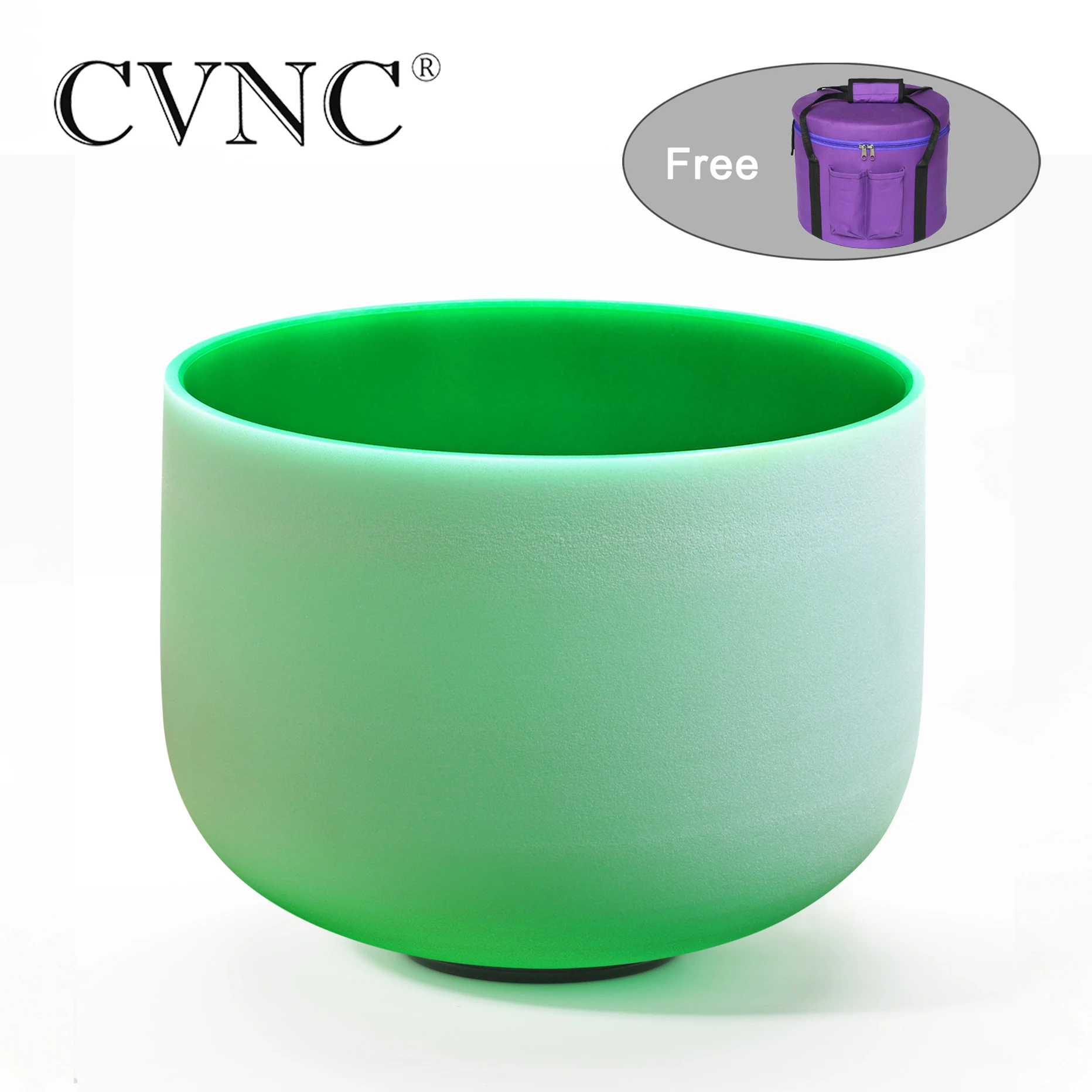 CVNC 8" Note F Heart Chakra Green Frosted Quartz Crystal Singing Bowl With free bag
CVNC 8" Note F Heart Chakra Green Frosted Quartz Crystal Singing Bowl With free bag