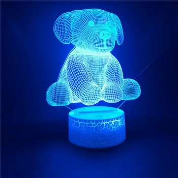 Smart Phone Control Teddy Bear Doll Unique Touch Sensor Dropship LED Night Light Bright Base Nightlight Muti-color with Remote
Smart Phone Control Teddy Bear Doll Unique Touch Sensor Dropship LED Night Light Bright Base Nightlight Muti-color with Remote
