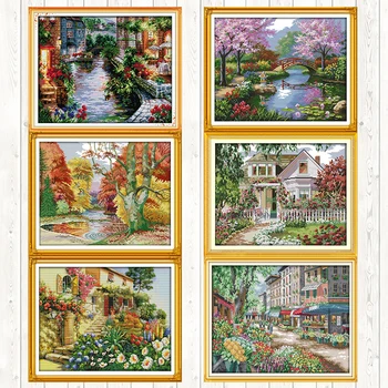 Paris Flower Market Embroidery Kits 14ct 11ct Count Print Canvas Cross Stitch Package Needlework Embroidery Patterns DIY Crafts
Paris Flower Market Embroidery Kits 14ct 11ct Count Print Canvas Cross Stitch Package Needlework Embroidery Patterns DIY Crafts