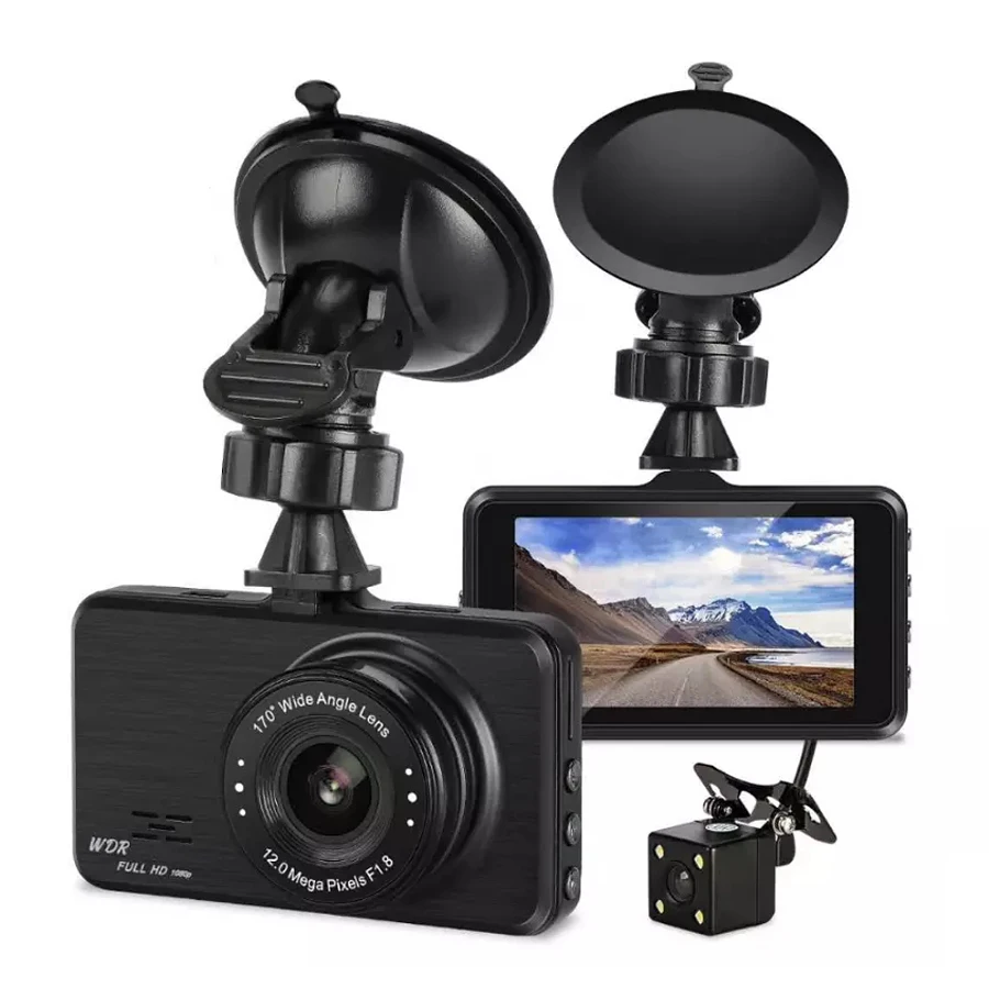 3" IPS Display Car Dash Cam DVR Camera Dual Lens Full HD 1080P G-sensor Dashcam Rear View Night Vision Video Recorder Car Cam
3" IPS Display Car Dash Cam DVR Camera Dual Lens Full HD 1080P G-sensor Dashcam Rear View Night Vision Video Recorder Car Cam