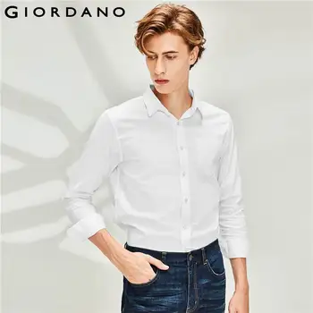 Giordano Men Shirts Patch Pocket Slim Shirt Trun Down Collar Long Sleeves Soild Casual Camiseta Hombre 01040476
Giordano Men Shirts Patch Pocket Slim Shirt Trun Down Collar Long Sleeves Soild Casual Camiseta Hombre 01040476