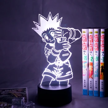 Gon Freecss Figure 3d Anime Lamp Led Battery Powered Nightlight for Child Bedroom Decor 3d Lamps Anime Hunter X Hunter Gift
Gon Freecss Figure 3d Anime Lamp Led Battery Powered Nightlight for Child Bedroom Decor 3d Lamps Anime Hunter X Hunter Gift