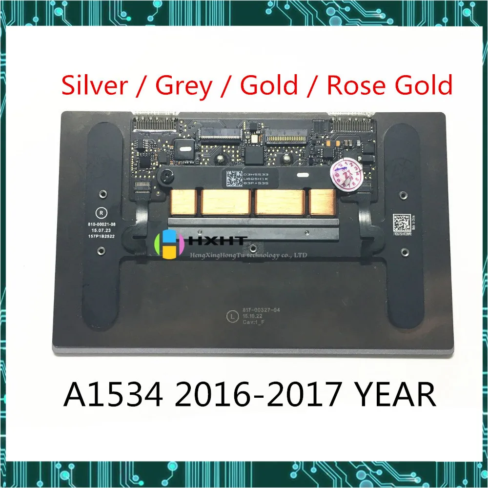 Original For MacBook Retina 12" A1534 Touchpad Trackpad Space Grey Gray/Silver/Gold/Rose Gold Pink Color 2015 2016 2017 Years
Original For MacBook Retina 12" A1534 Touchpad Trackpad Space Grey Gray/Silver/Gold/Rose Gold Pink Color 2015 2016 2017 Years