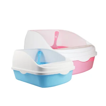 Pink Cat Litter Box Furniture Large Toilet Cat Litter Bedpans Sand Training Semi-Closed Arenero Para Gato Pet Supplies OO50MS
Pink Cat Litter Box Furniture Large Toilet Cat Litter Bedpans Sand Training Semi-Closed Arenero Para Gato Pet Supplies OO50MS
