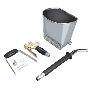 Wall Mortar Sprayer Gun Stucco Shovel Hopper Ladle Cement Spray Gun Air Stucco Sprayer Plaster Hopper With Handle
Wall Mortar Sprayer Gun Stucco Shovel Hopper Ladle Cement Spray Gun Air Stucco Sprayer Plaster Hopper With Handle