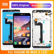 Ensemble écran tactile LCD avec châssis, pour Xiaomi Mi MAX 2, Original=