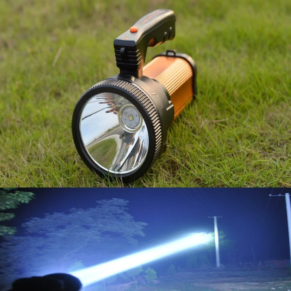 New Arrival 100W Super Bright Searchlight Handheld Portable Spotlight Rechargeable LED Flashlight for Camping Hiking
New Arrival 100W Super Bright Searchlight Handheld Portable Spotlight Rechargeable LED Flashlight for Camping Hiking
