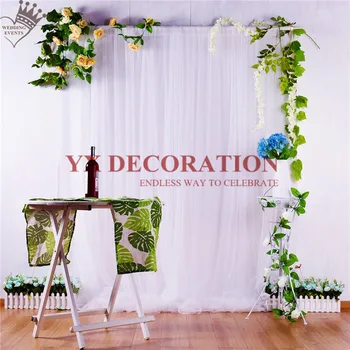 White Tutu Fabric Wedding Backdrop Curtain Phto Booth \ Stage Background For Weddings Event Party Decoration 
White Tutu Fabric Wedding Backdrop Curtain Phto Booth \ Stage Background For Weddings Event Party Decoration