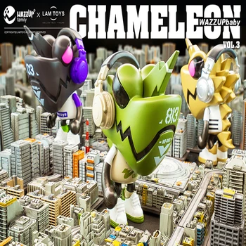 Blind box WAZZUP chameleon 3 generation bad single-angle chameleon LamToys light color third bomb tide play hands to do genuine
Blind box WAZZUP chameleon 3 generation bad single-angle chameleon LamToys light color third bomb tide play hands to do genuine