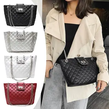 New Fashion Handbag Delicate Texture Classic Shoulder Handbag Leather Chain Totes Women Large Capacity Top-handle Bag
New Fashion Handbag Delicate Texture Classic Shoulder Handbag Leather Chain Totes Women Large Capacity Top-handle Bag