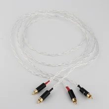 Pair Hi-End Nordost ODIN 2 Hifi Fever RCA Audio Signal Cable Gold plated RCA to RCA Silver cable CD amplifier
Pair Hi-End Nordost ODIN 2 Hifi Fever RCA Audio Signal Cable Gold plated RCA to RCA Silver cable CD amplifier