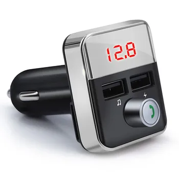 Bluetooth 3.0 + EDR Car FM Transmitter Wireless Radio Adapter USB Charger Mp3 Player Dual USB Fast Charger Car Accessories #PY10
Bluetooth 3.0 + EDR Car FM Transmitter Wireless Radio Adapter USB Charger Mp3 Player Dual USB Fast Charger Car Accessories #PY10