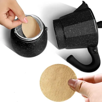 For Mocha Pot Filter Paper Wooden Fiber Pill-Shaped round Coffee Filter Paper 100 Pieces of Primary Colors without Bleaching
For Mocha Pot Filter Paper Wooden Fiber Pill-Shaped round Coffee Filter Paper 100 Pieces of Primary Colors without Bleaching