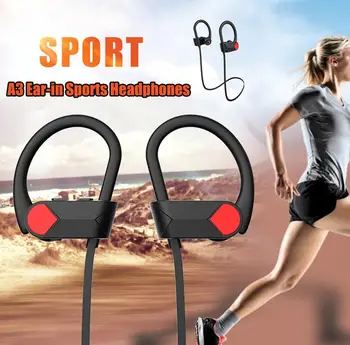 Portable A3 Earhook Bluetooth 5.0 Waterproof IP7 Sport Earpiece Stereo Ergonomic Design Wireless Earphones
Portable A3 Earhook Bluetooth 5.0 Waterproof IP7 Sport Earpiece Stereo Ergonomic Design Wireless Earphones