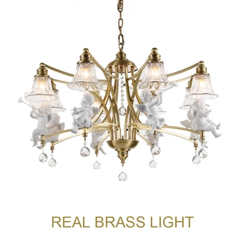 European American classic modern LED chandelier light brass copper golden hanging lamp angle stylish creative chandelier lamp
European American classic modern LED chandelier light brass copper golden hanging lamp angle stylish creative chandelier lamp