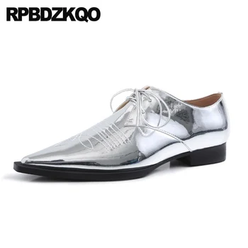 low heel genuine leather china italian black patent designer shoes women luxury 2019 metallic silver chinese lace up pointed toe
low heel genuine leather china italian black patent designer shoes women luxury 2019 metallic silver chinese lace up pointed toe