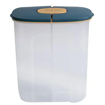 2500ml Sealing Canister Kitchen Plastic Sealing Jar Grain Box Compartments Sealed Canister Large Capacity Grain Storage Tank
2500ml Sealing Canister Kitchen Plastic Sealing Jar Grain Box Compartments Sealed Canister Large Capacity Grain Storage Tank