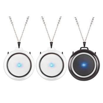 3x Necklace Air Purifiers, Portable Car Oxygen Bar Negative Ion 200MAH Battery Hanging Neck Air Purifier
3x Necklace Air Purifiers, Portable Car Oxygen Bar Negative Ion 200MAH Battery Hanging Neck Air Purifier