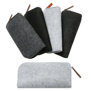 Women Man 1Pc Portable Soft Wool Felt Cloth Glasses Case Bag Multifunctional Sunglasses Case Box Fashion Zipper Eyeglasses Pouch 
Women Man 1Pc Portable Soft Wool Felt Cloth Glasses Case Bag Multifunctional Sunglasses Case Box Fashion Zipper Eyeglasses Pouch
