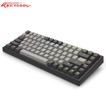 Keycool Kc84keys mechanical keyboard PBT keycap Hotswaple Switch laptop, wired keyboard.84RGB Kailh box
Keycool Kc84keys mechanical keyboard PBT keycap Hotswaple Switch laptop, wired keyboard.84RGB Kailh box