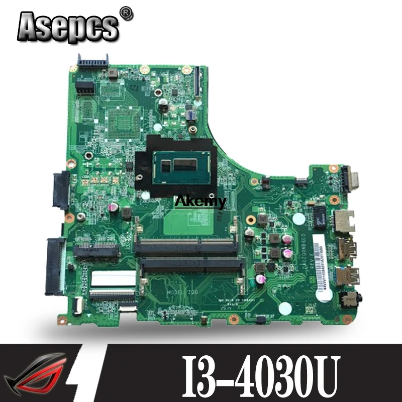 Для For Acer V3-472 E5-471 E5-471G материнская плата для ноутбука DA0ZQ0MB6E0 с V3-472P процессором на