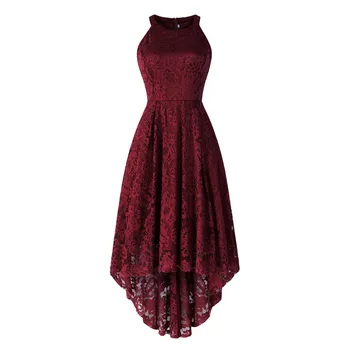 2019 new women's retro solid color floral lace openwork shoulder strap long dress female casual party wild dress gown
2019 new women's retro solid color floral lace openwork shoulder strap long dress female casual party wild dress gown