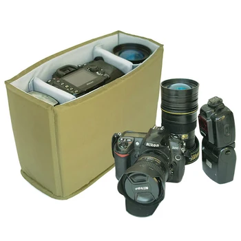Roadfisher Waterproof Camera Padded Protect Bag Insert Partition Case Divider Fit 1 DSLR 2 Lens 1 Flash Canon Nikon Sony Pentax
Roadfisher Waterproof Camera Padded Protect Bag Insert Partition Case Divider Fit 1 DSLR 2 Lens 1 Flash Canon Nikon Sony Pentax