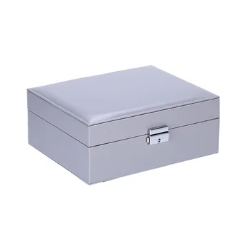 Solid PU Leather Jewelry Box Princess Style Earrings Ring Sorting Container Portable Women Jewelry Organizer Travel Bracelet Box
Solid PU Leather Jewelry Box Princess Style Earrings Ring Sorting Container Portable Women Jewelry Organizer Travel Bracelet Box